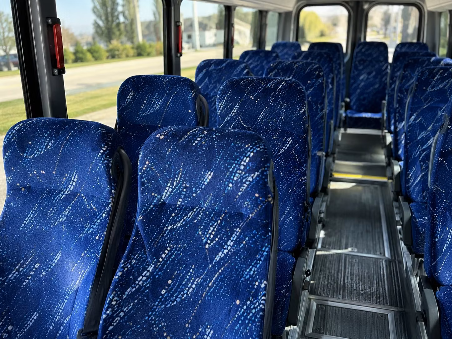 20 passenger minibus interior