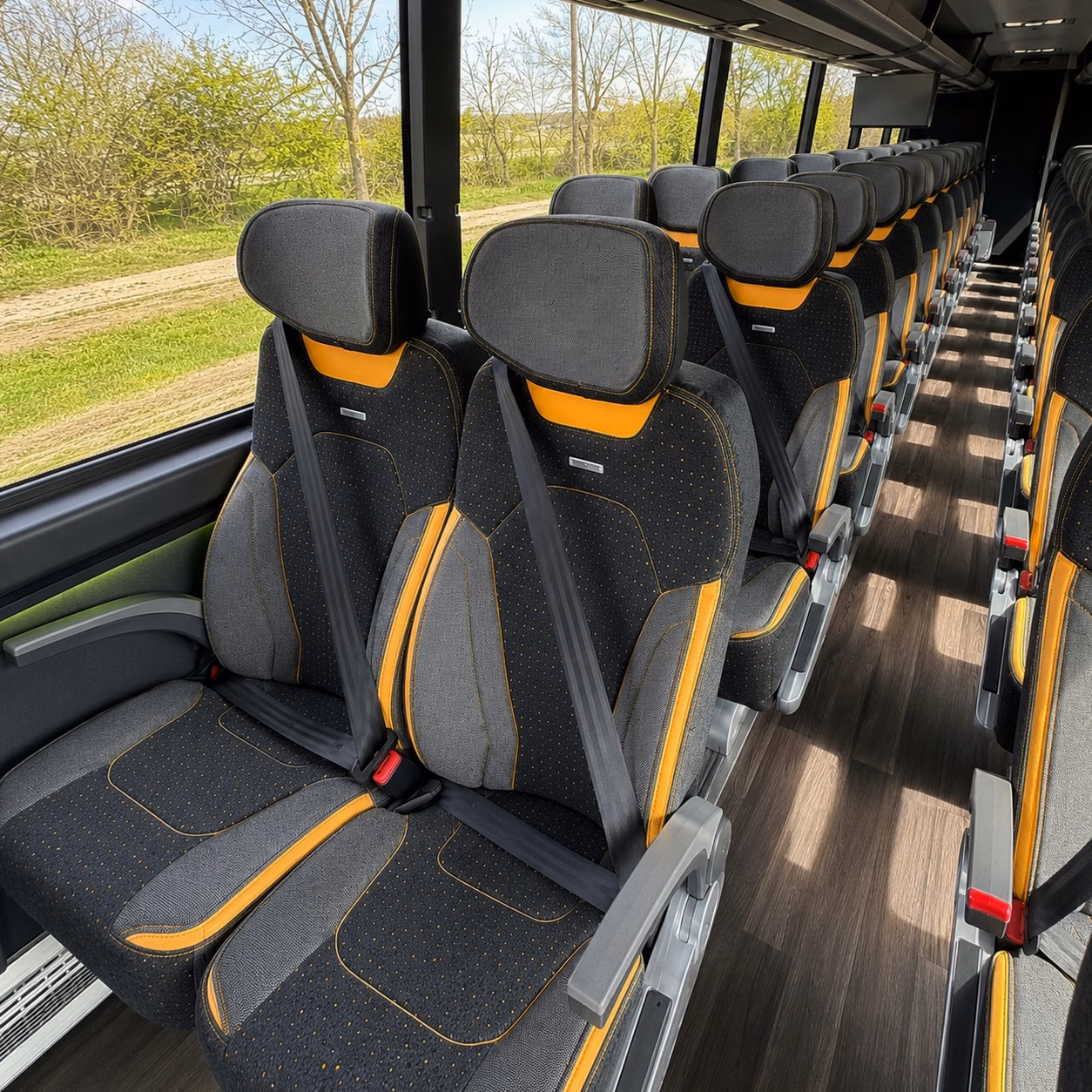 rancho santa margarita 56 passenger charter bus rental