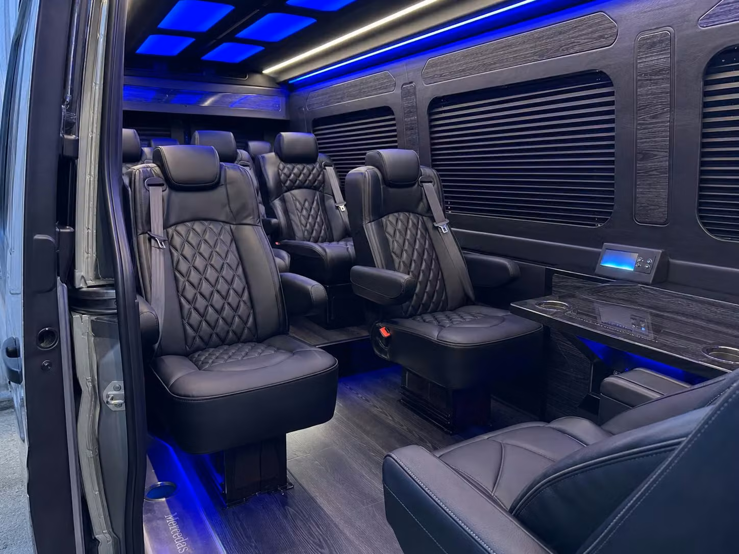 sprinter van transportation for groups and events across rancho santa margarita