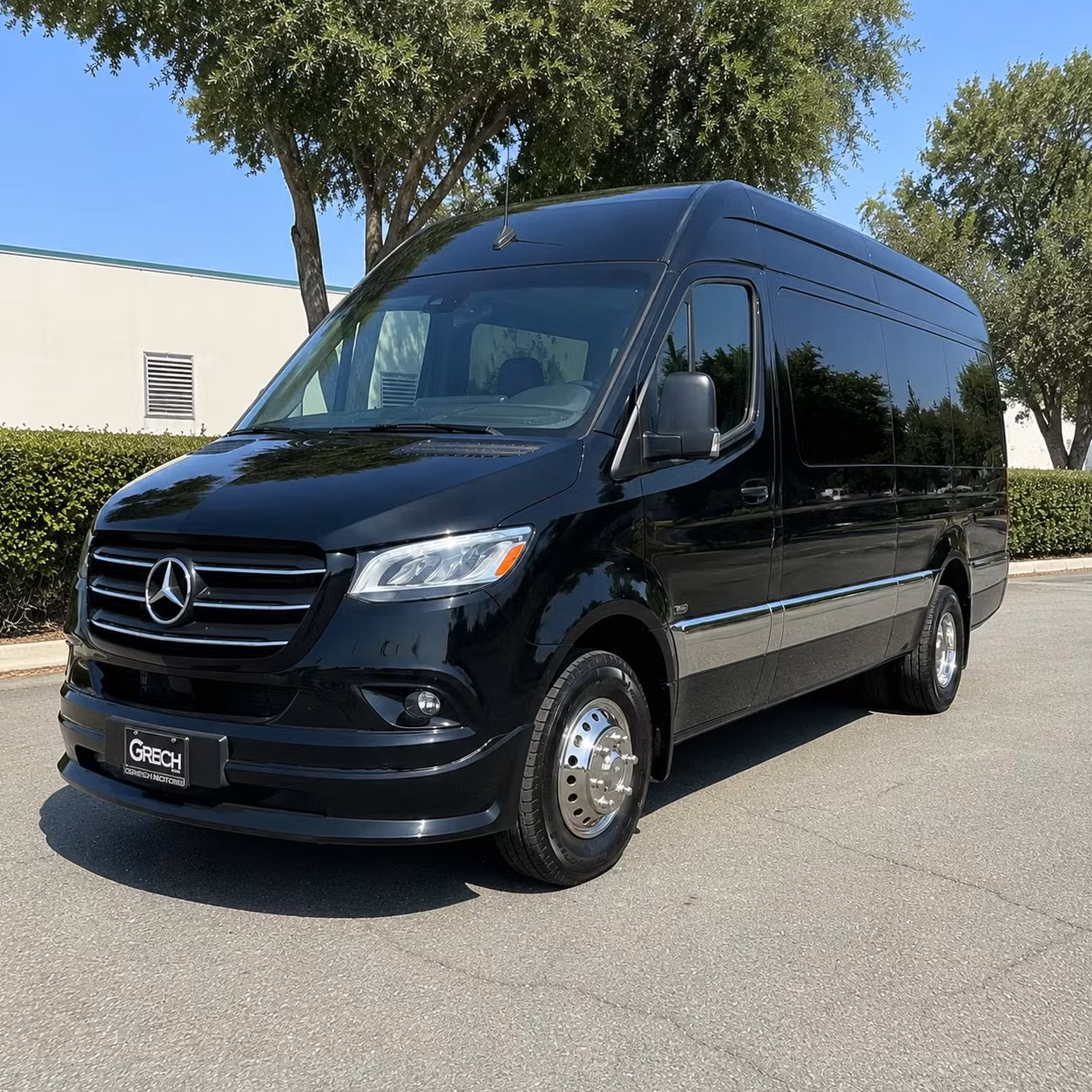 sprinter van with driver